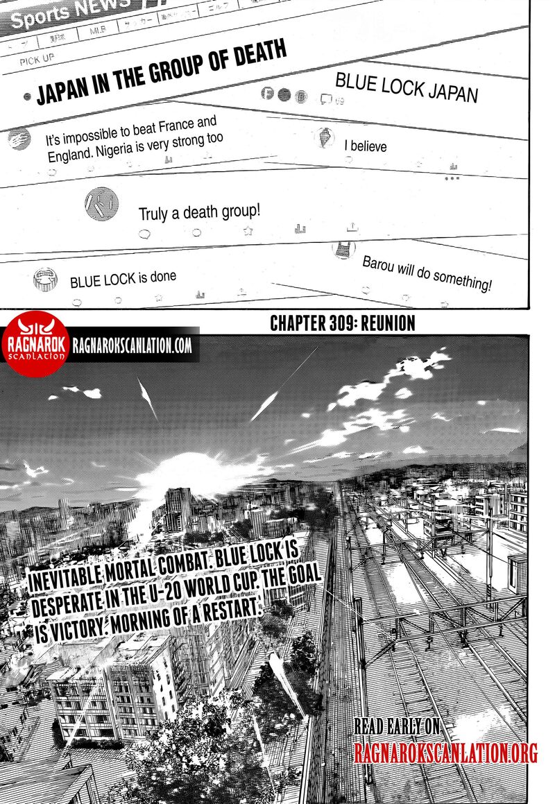 Blue Lock, Chapter 309 image 01